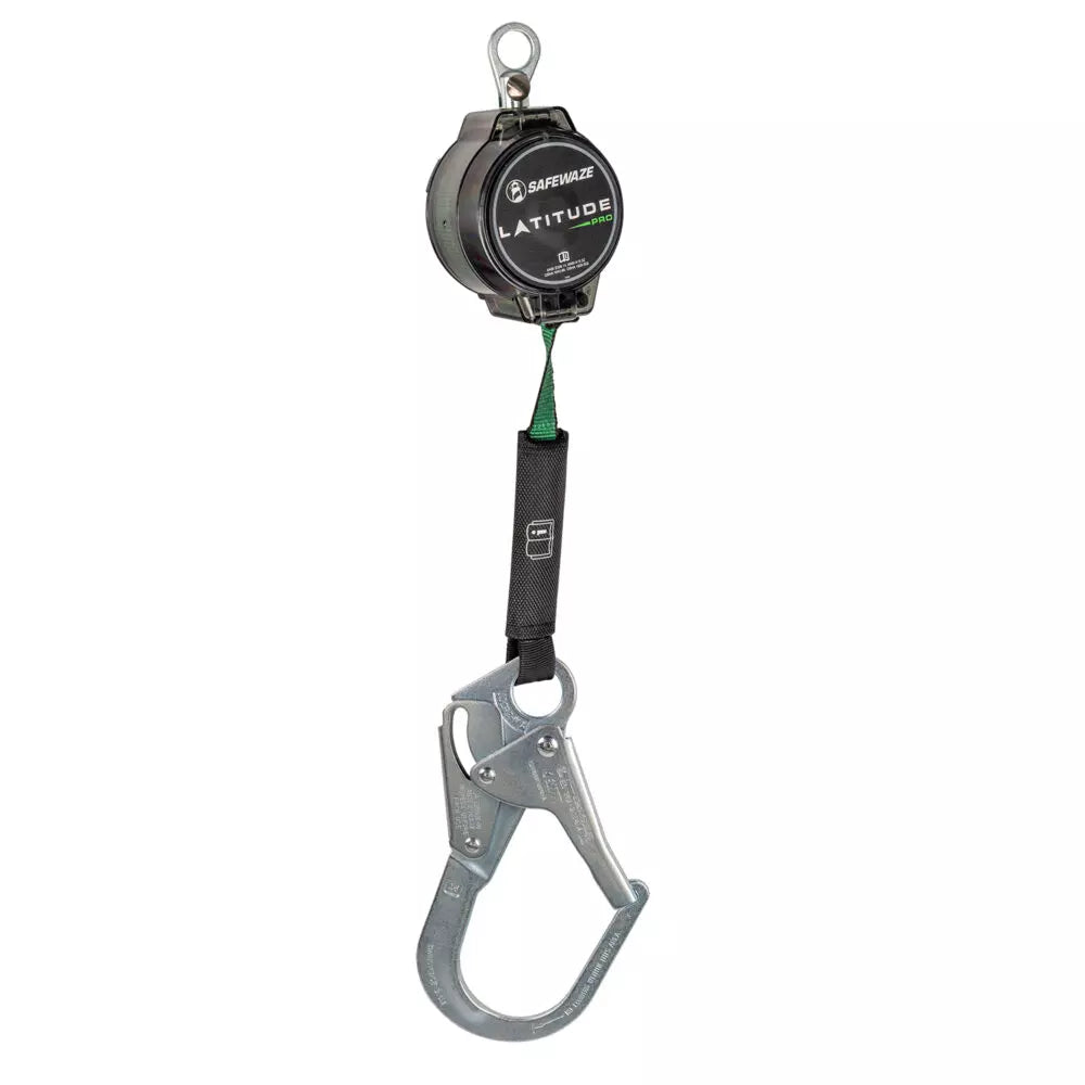 Latitude Pro 7' Single Web SRL-P: No Attachment, Hook 018-5002 Safewaze Rebar