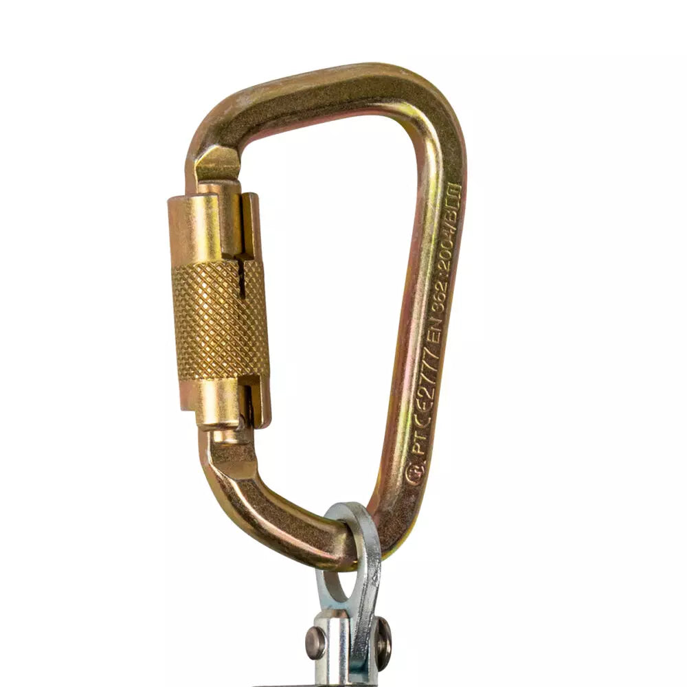 Latitude Pro 7' Single Web SRL-P: Carabiner, Hook Safewaze