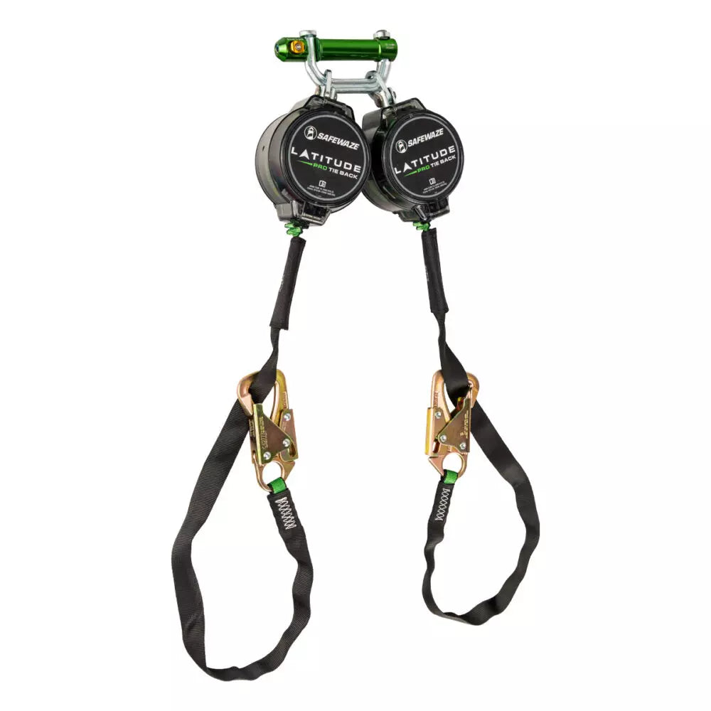 Latitude Pro Tie-Back 7′ Dual Web SRL-P: FS-EX313, 40″ Tie-back 018-5036 Safewaze 9013