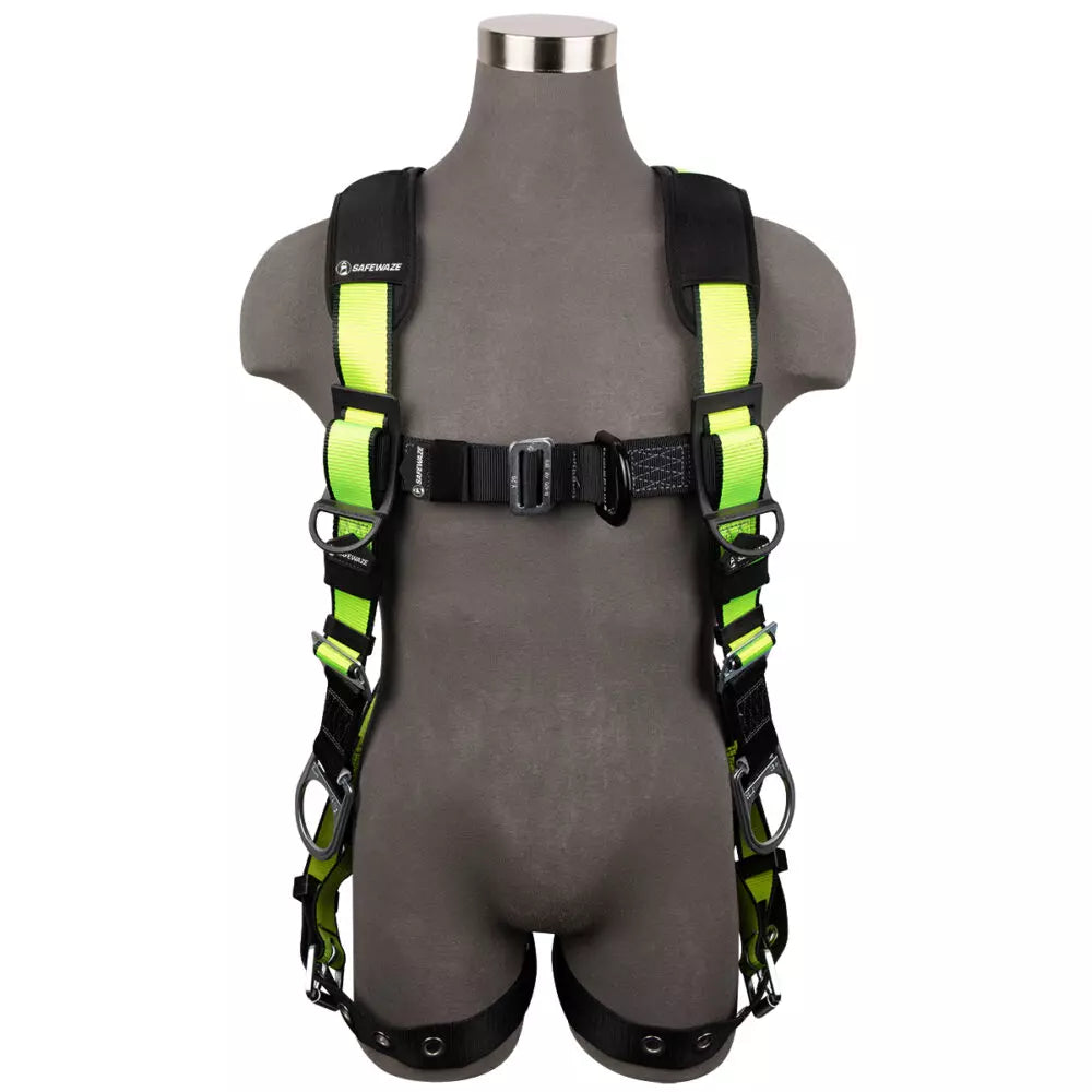 PRO Full Body Harness: 3D, MB Chest, FD, TB Legs Safewaze