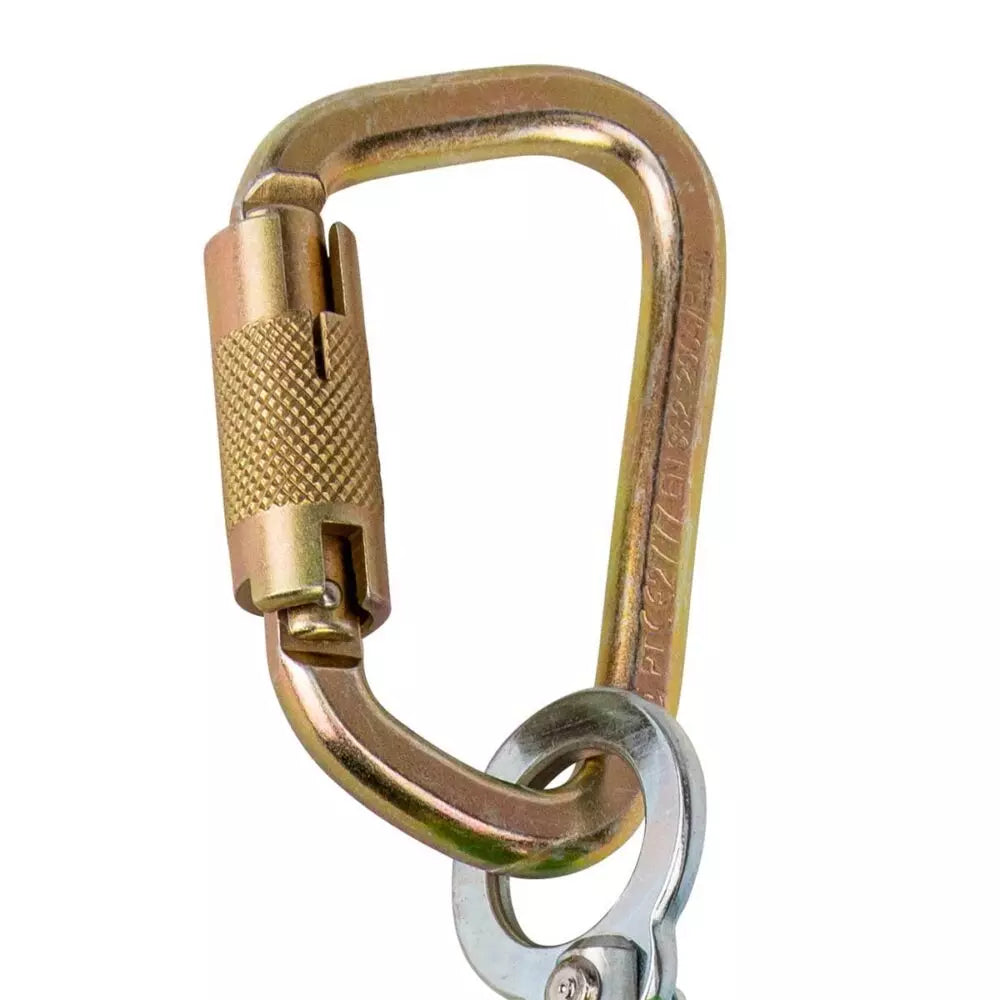 Latitude 6' Single Web SRL-P: Carabiner, Hook Safewaze
