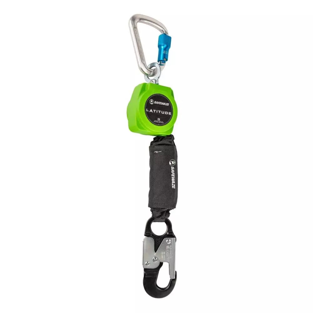 Latitude 6' Single Web SRL-P: Alu Carabiner, Hook 019-5049 Safewaze Alu Snap