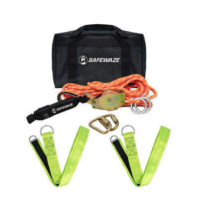 30'/60'/80'/100' Kernmantle Rope HLL: Cross Arm Straps Safewaze