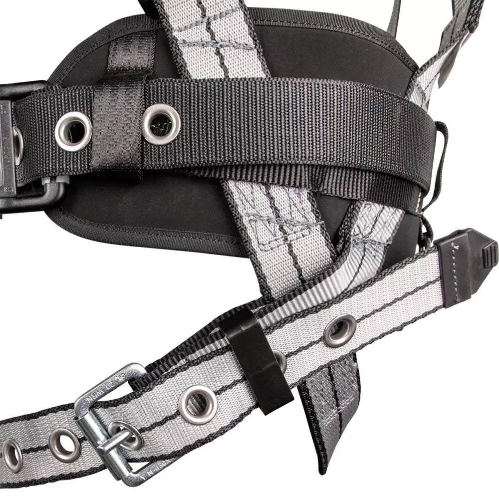 PRO+ Slate Construction Harness: Alu 3D, Alu QC Chest, Alu FD, TB Legs Safewaze