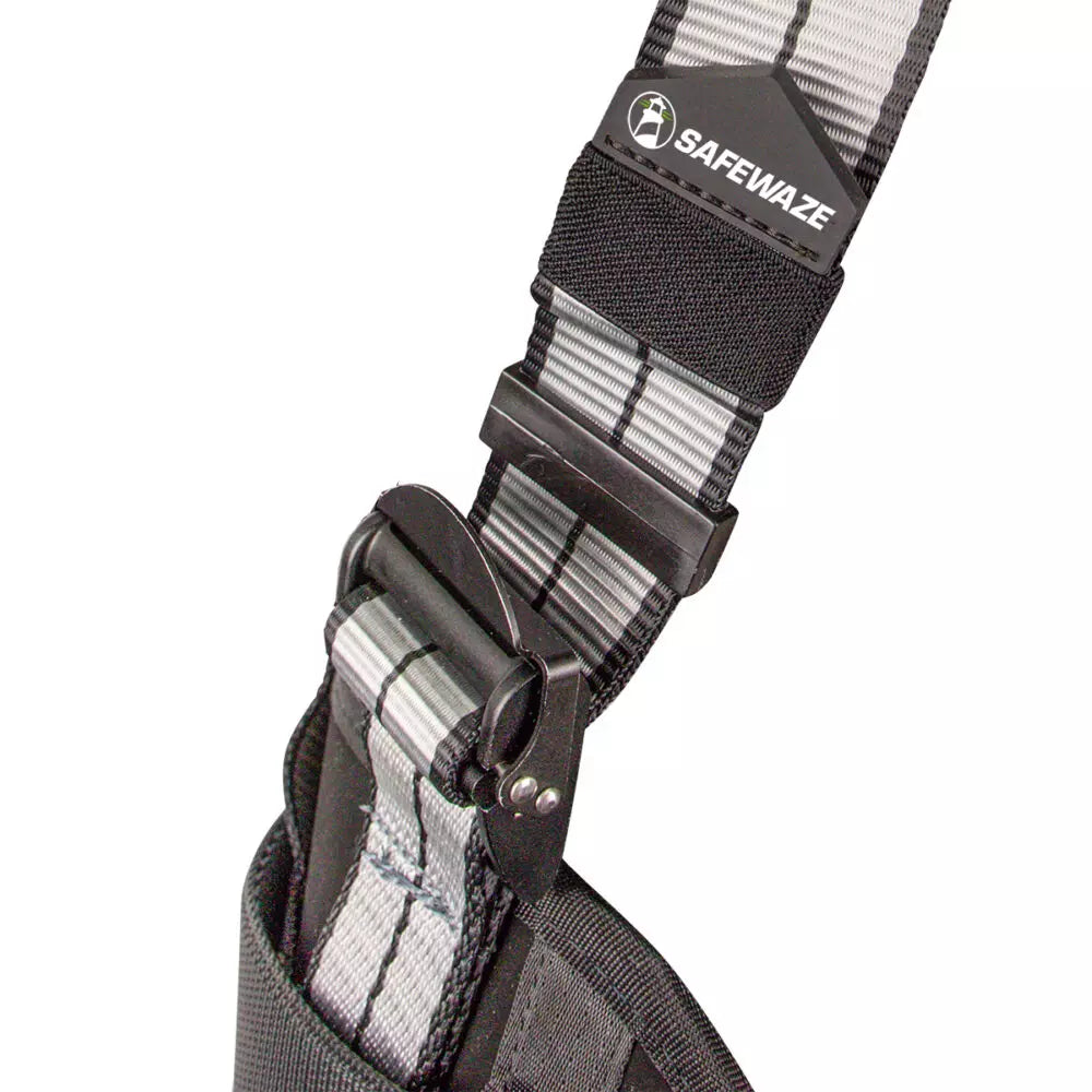 PRO+ Slate Construction Harness: Alu 1D, Alu QC Chest, TB Legs Safewaze