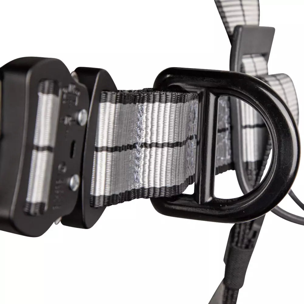PRO+ Slate Full Body Harness: Alu 1D, Alu QC Chest, Alu FD, TB Legs Safewaze