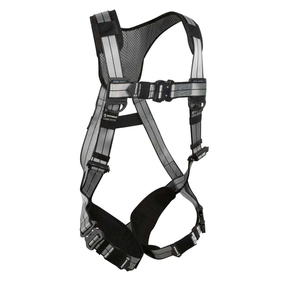 PRO+ Slate Full Body Harness: Alu 1D, Alu QC Chest/Legs Safewaze