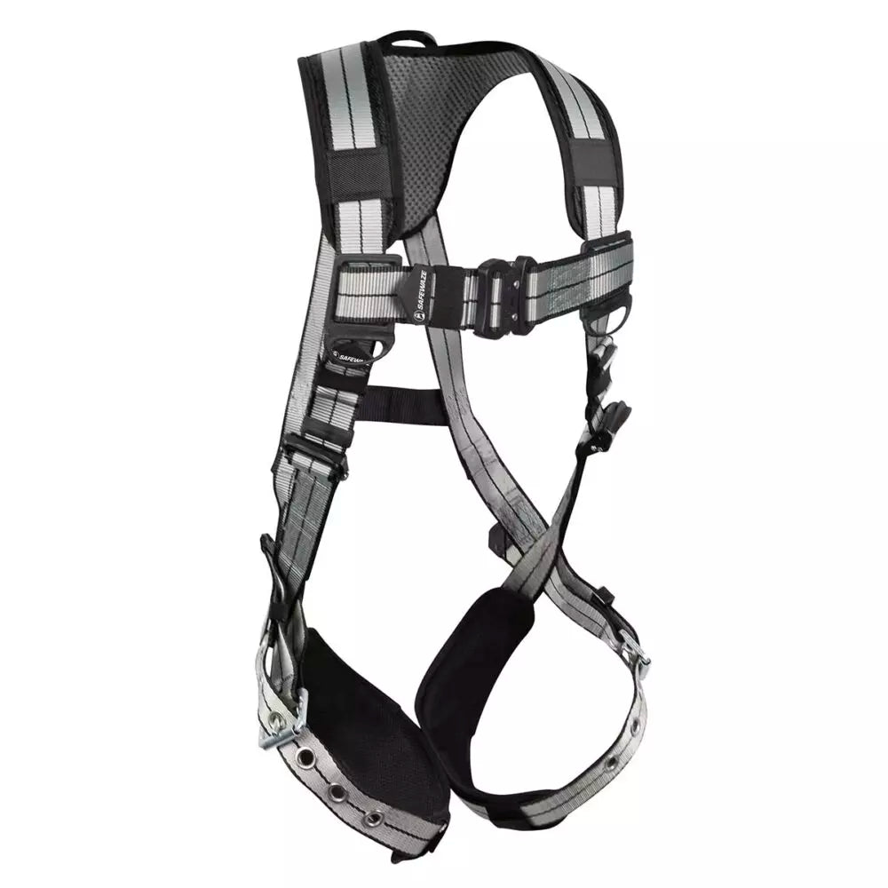 PRO+ Slate Full Body Harness: Alu 1D, Alu QC Chest, TB Legs Safewaze