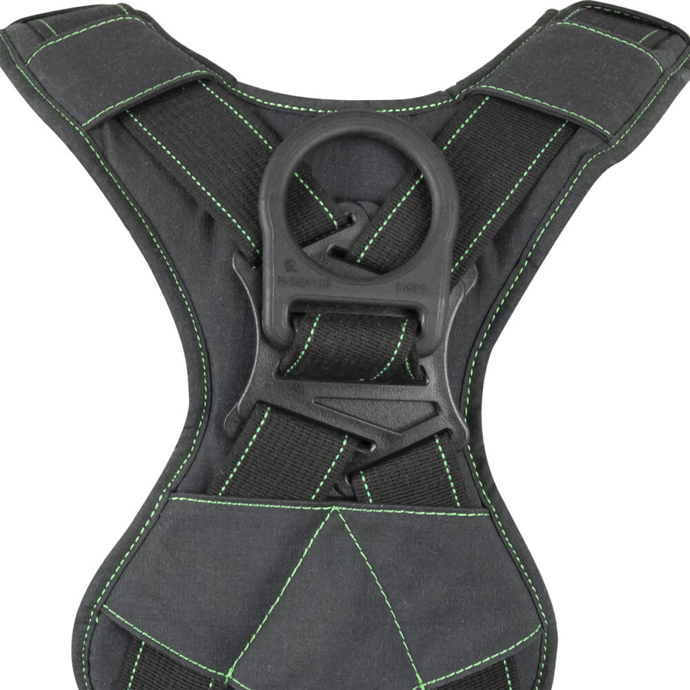 Arc Flash Construction Harness: DE 3D, DE QC Chest, TB Legs Safewaze