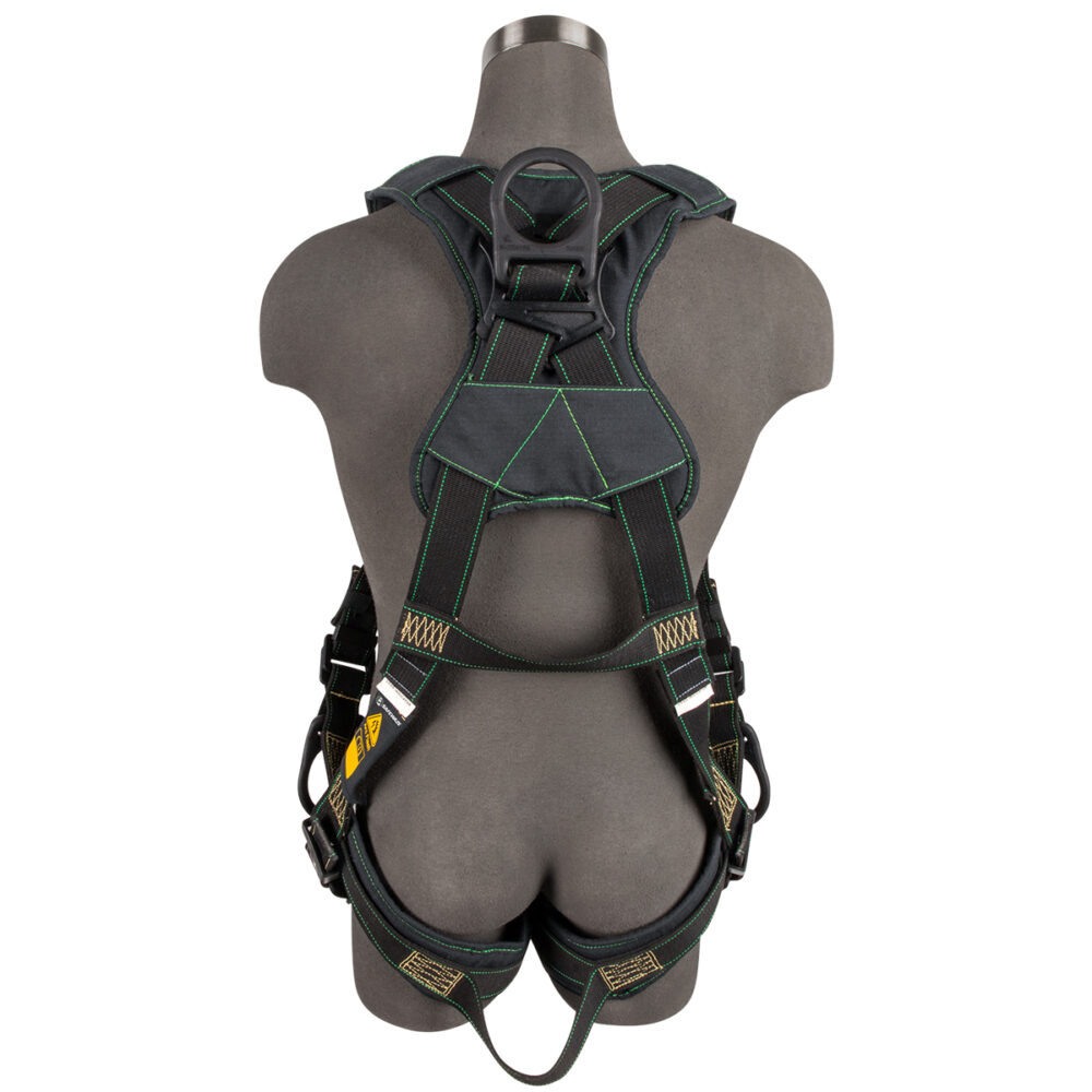 Arc Flash Full Body Harness: DE 3D, DE QC Chest, DE FD, TB Legs Safewaze