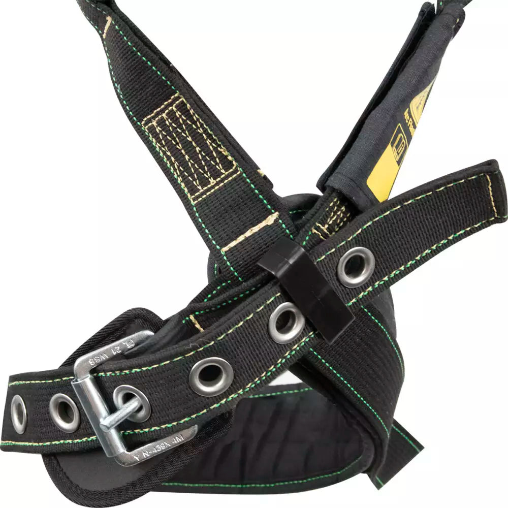 Arc Flash Full Body Harness: DE 1D, DE MB Chest, TB Legs Safewaze