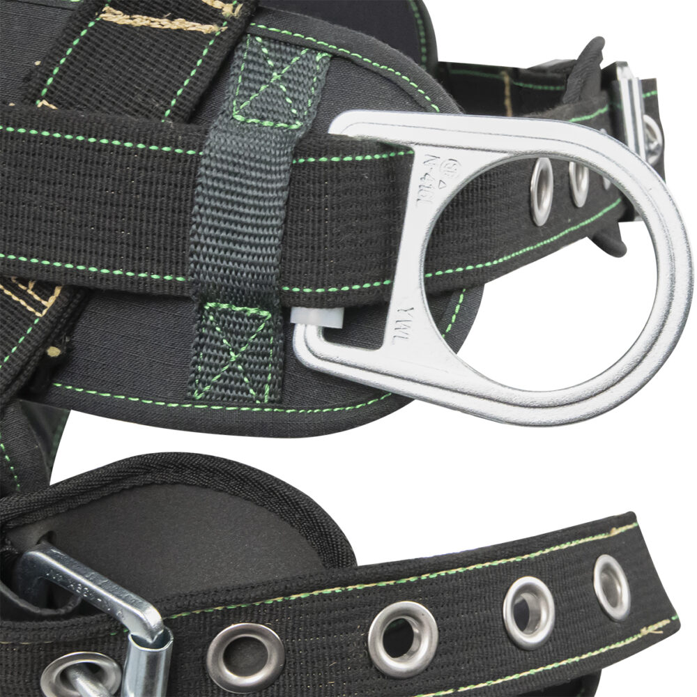 Arc Flash Construction Harness: 3D, MB Chest, TB Legs Safewaze