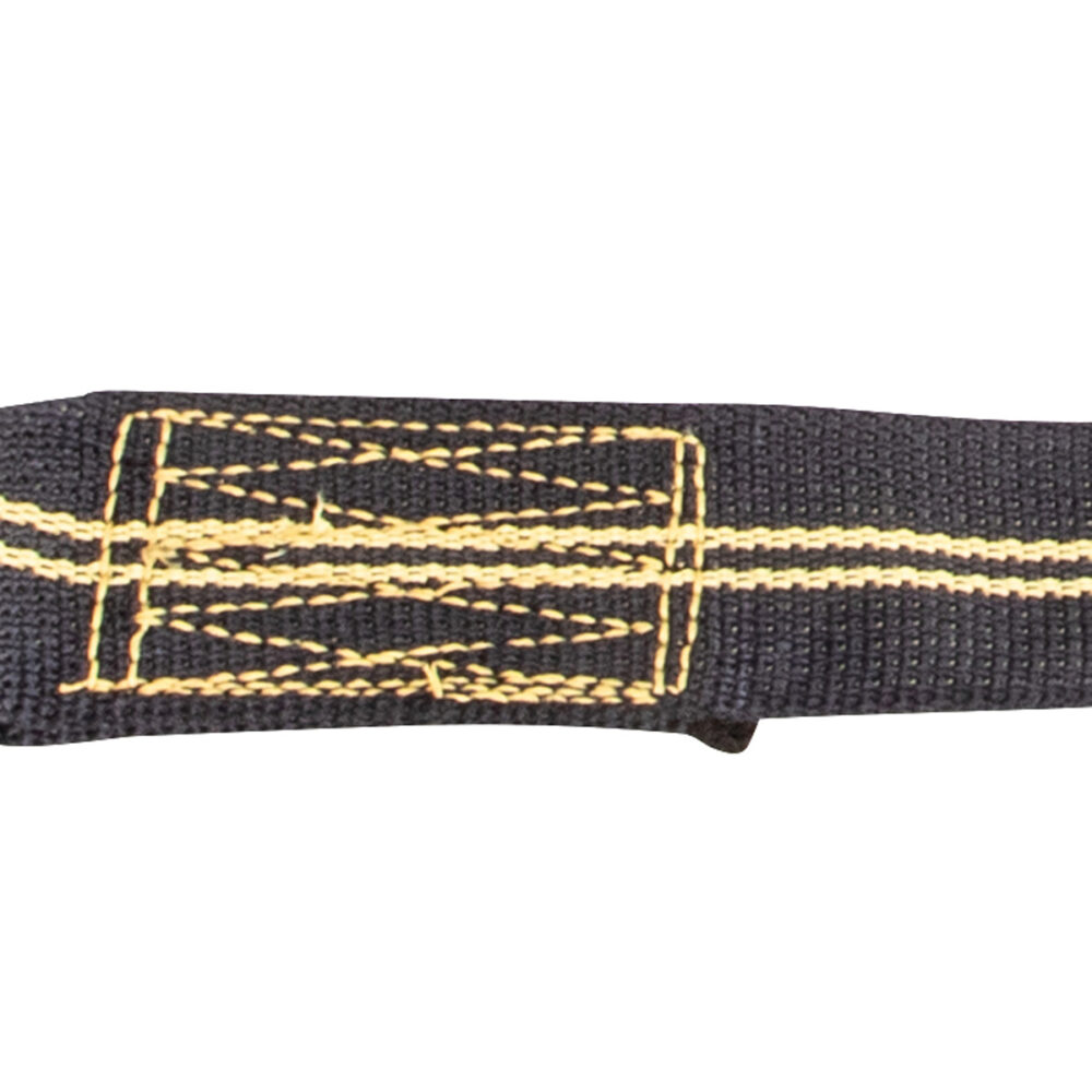 Arc Flash 6′ Energy Absorbing Lanyard: Aramid, Dual Leg, Snap Hooks Safewaze