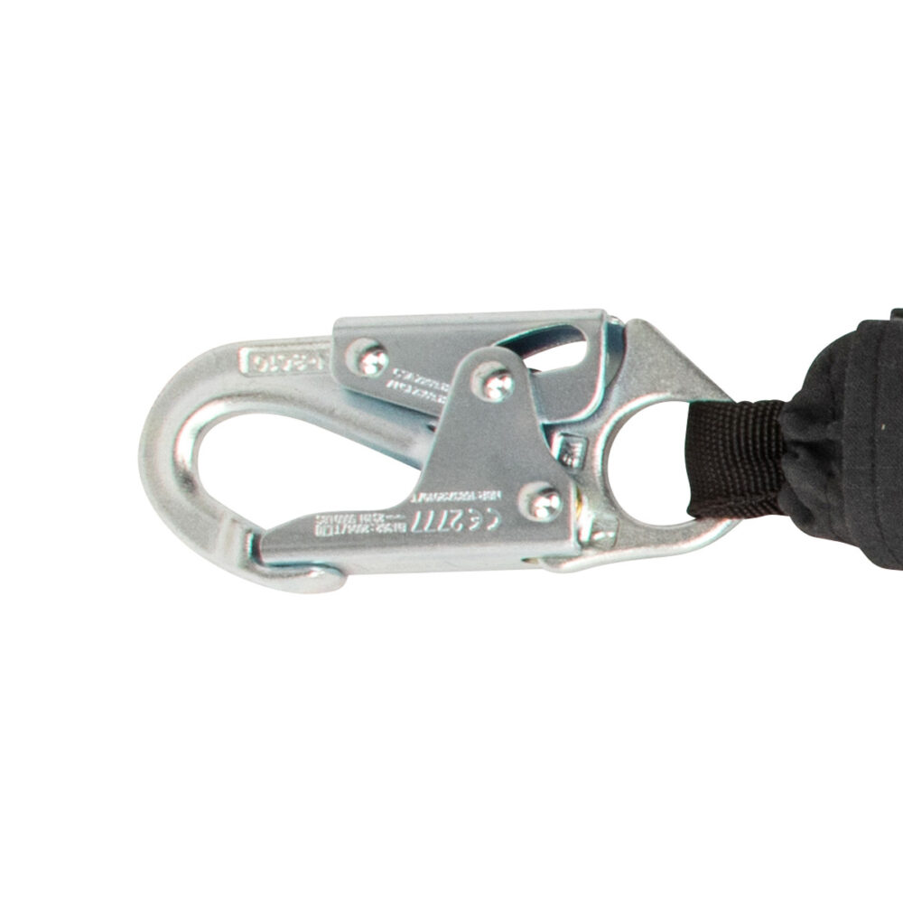 Arc Flash 6′ Energy Absorbing Lanyard: Aramid, Snap Hook Safewaze