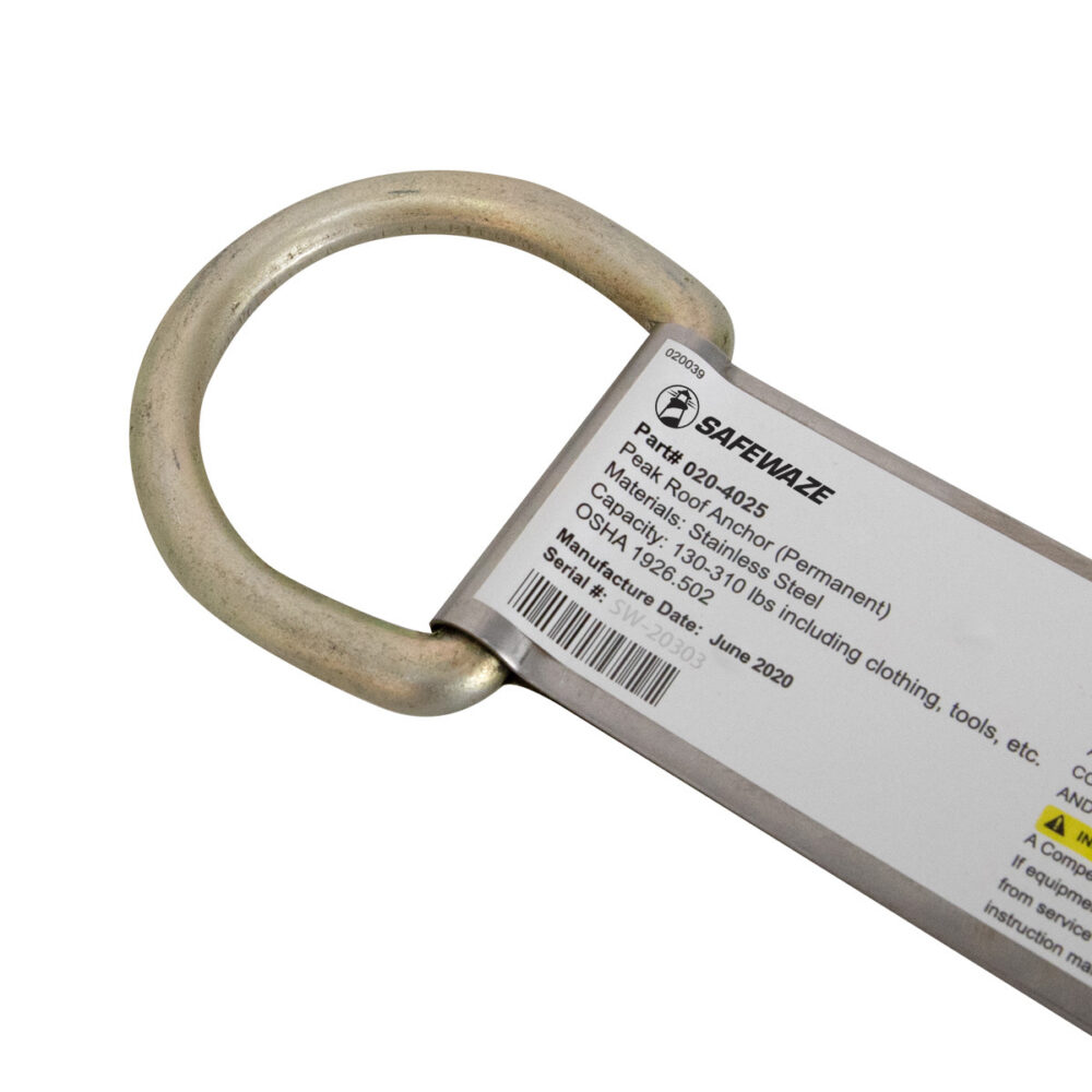 Peak Roof Anchor Safewaze