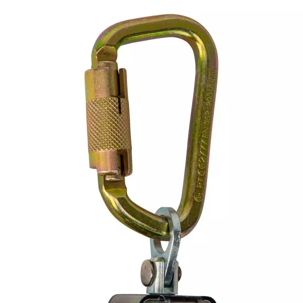 Latitude Pro Arc Flash 7′ Single Web SRL-P: Carabiner Safewaze