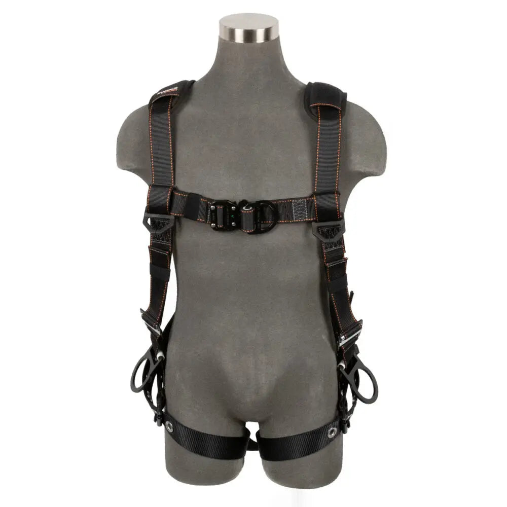 V-Select Full Body Harness: 3D, QC Chest, FD, TB Legs Safewaze