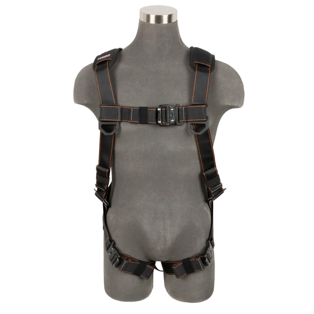 V-Select Full Body Harness: 1D, QC Chest/Legs Safewaze