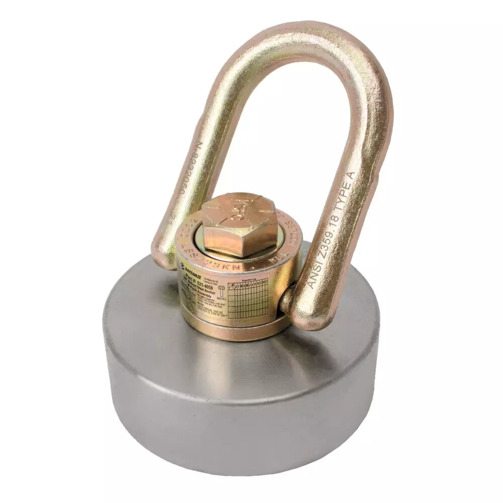 5K Swivel Steel Anchor & Puck Assembly Safewaze