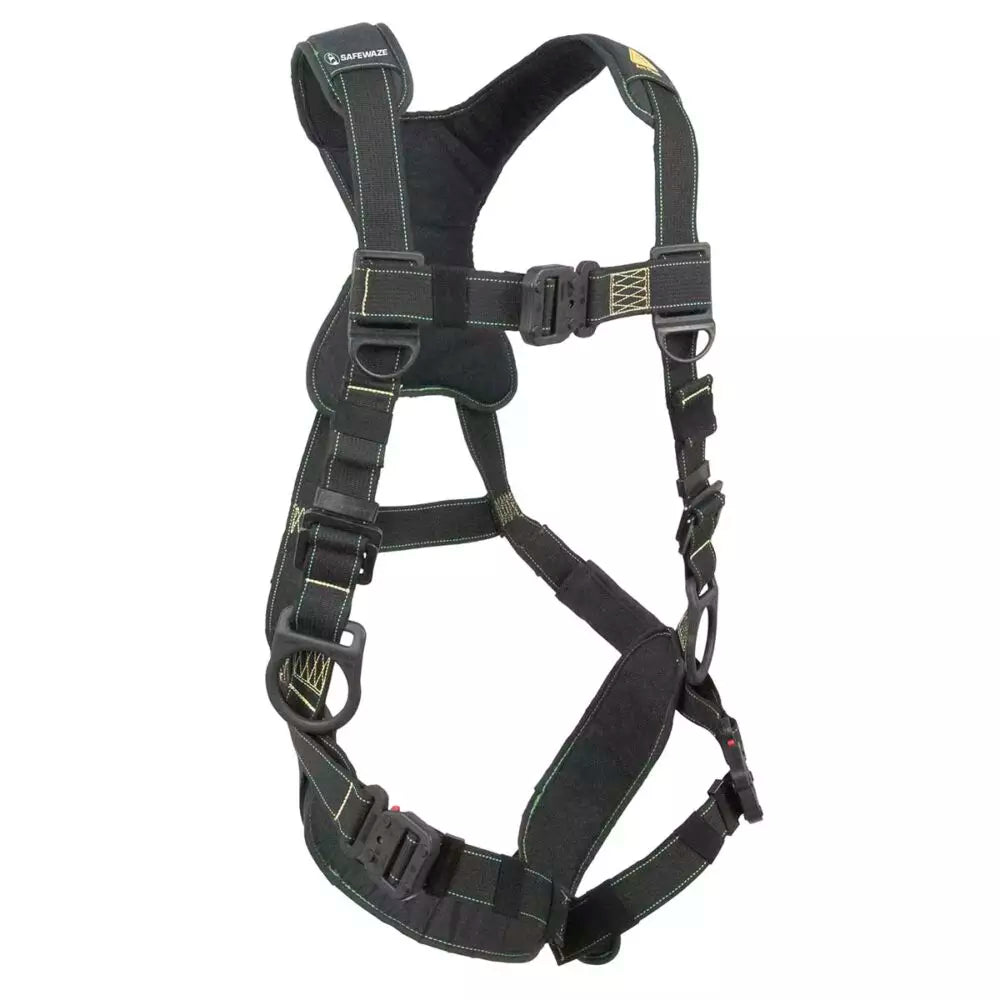 Arc Flash Full Body Harness: DE 3D, DE QC Chest/Legs Safewaze