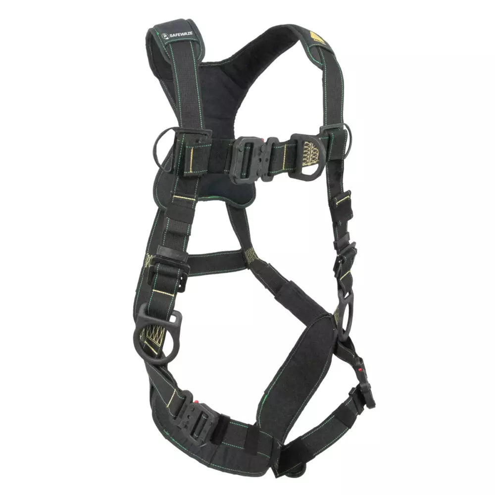 Arc Flash Full Body Harness: DE 3D, DE QC Chest, DE FD, DE QC Legs Safewaze