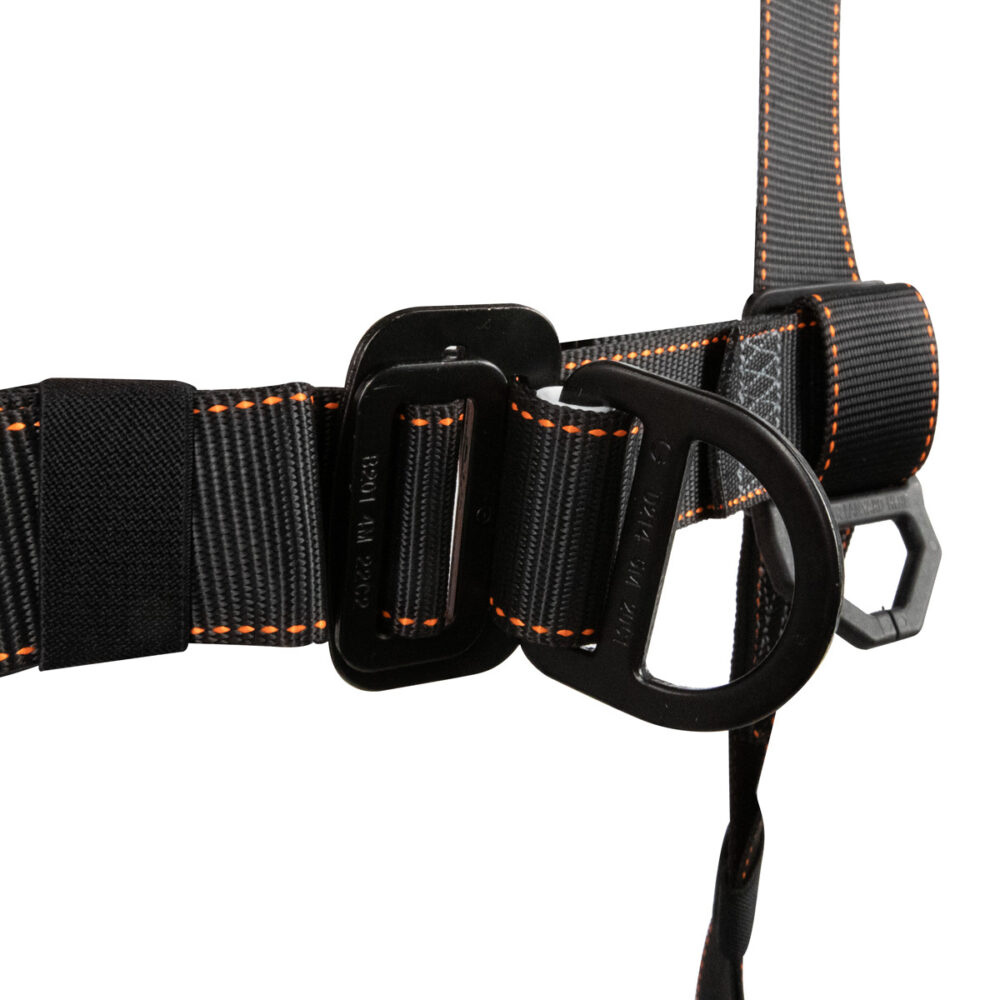 V-Select Full Body Harness: 1D, MB Chest, FD, TB Legs Safewaze