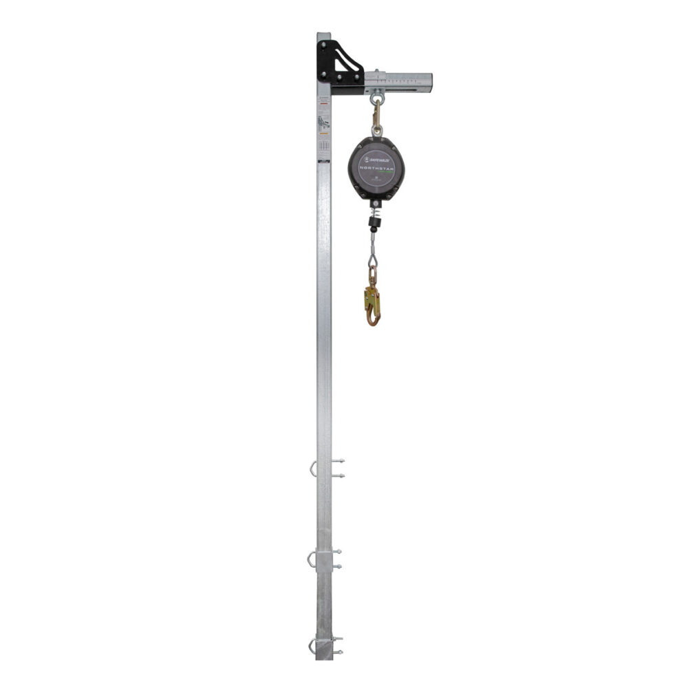 4'/6' Adjustable SRL Ladder Anchor System Safewaze
