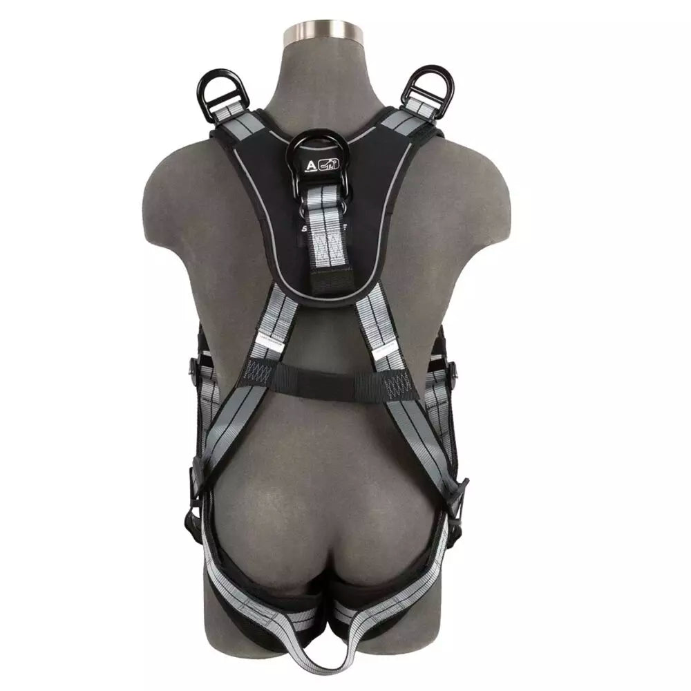 PRO+ Slate Full Body Retrieval Harness: Alu 1D, Alu Shoulder D’s, Alu QC Chest, Alu FD, TB Legs Safewaze