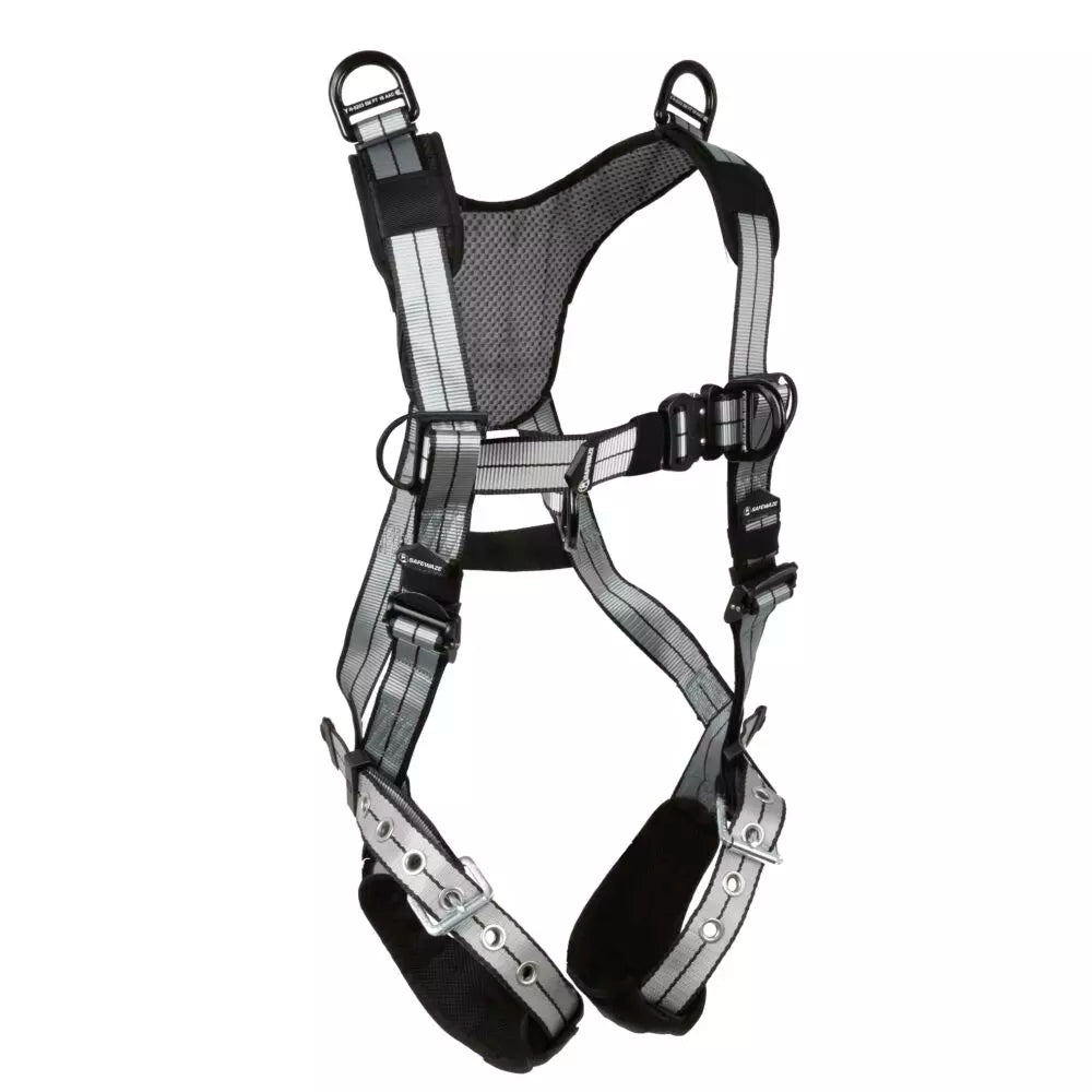 PRO+ Slate Full Body Retrieval Harness: Alu 1D, Alu Shoulder D’s, Alu QC Chest, Alu FD, TB Legs Safewaze