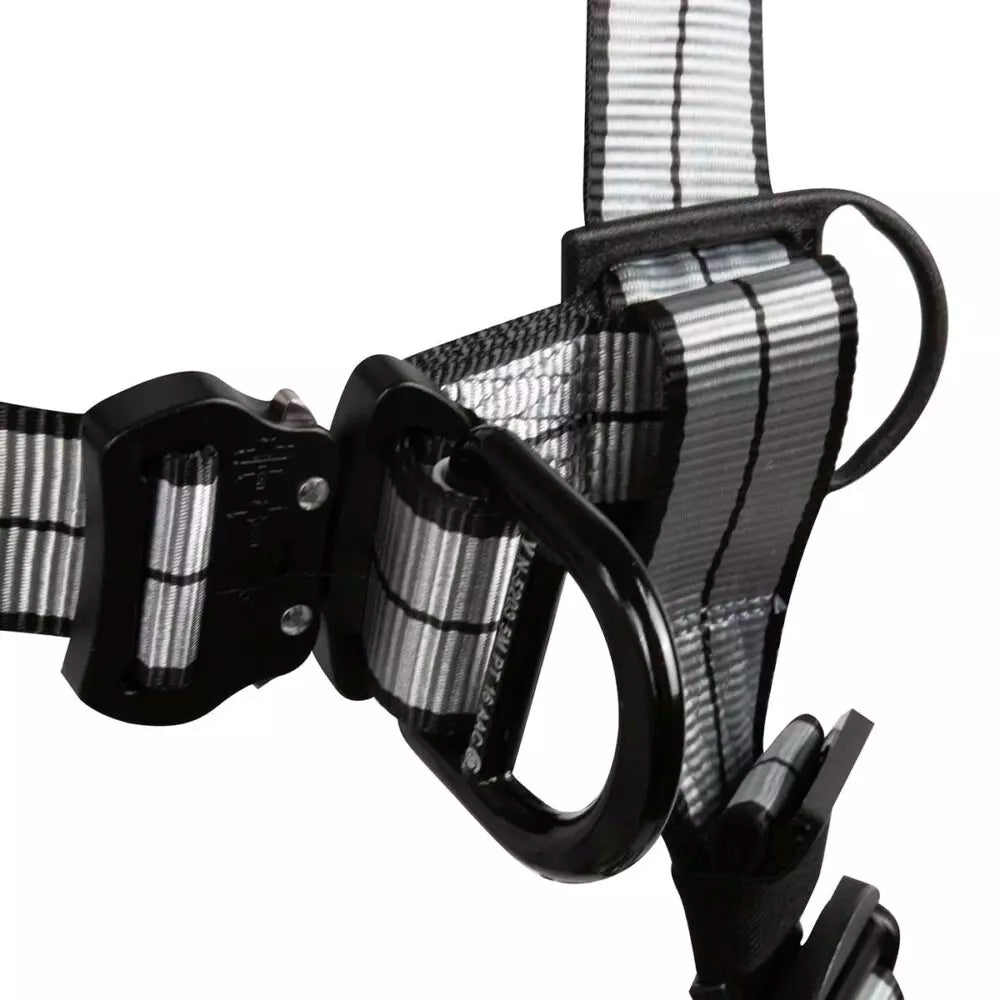 PRO+ Slate Full Body Retrieval Harness: Alu 1D, Alu Shoulder D’s, Alu QC Chest, Alu FD, TB Legs Safewaze
