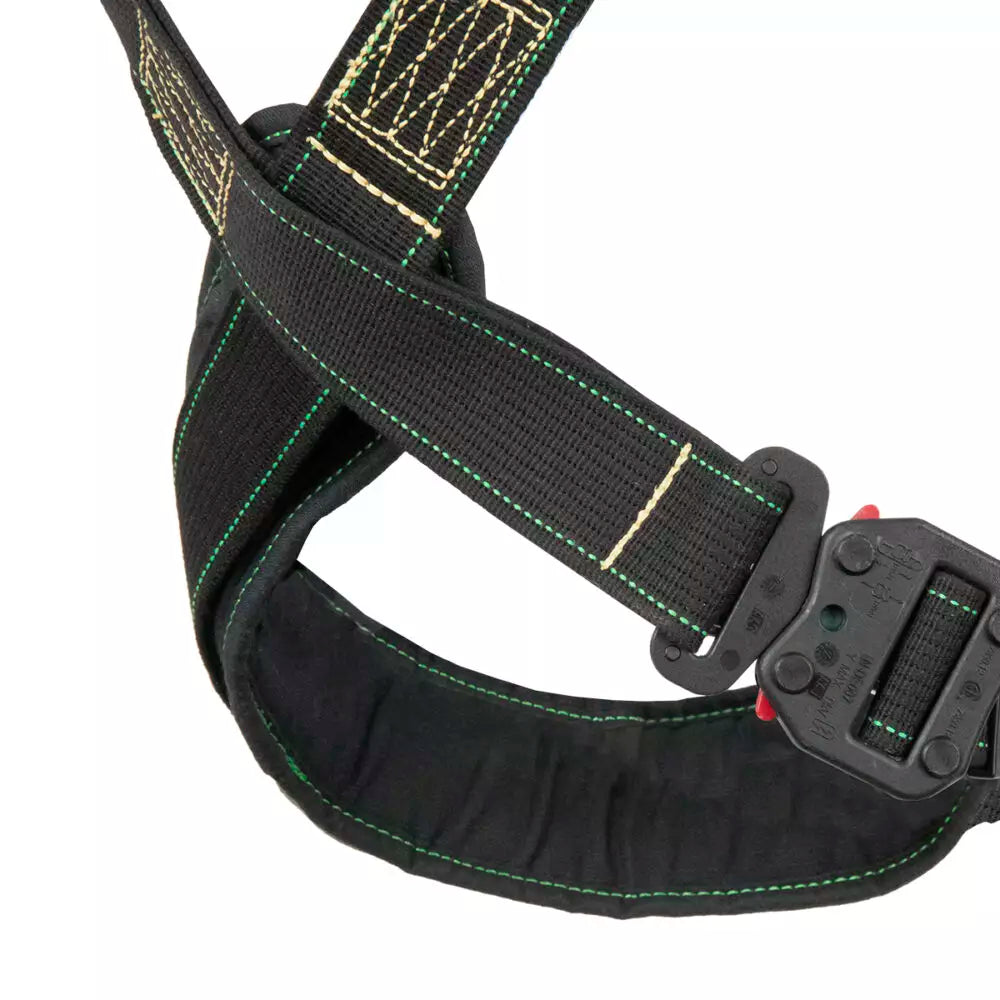 Arc Flash Full Body Harness: DE 1D, DE QC Chest/Legs Safewaze