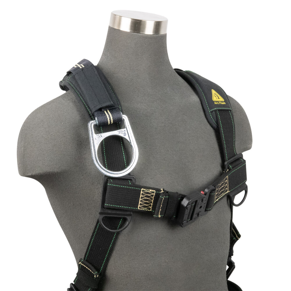 18″ Arc Flash D-Ring Extender: Soft Loop, D-ring Safewaze