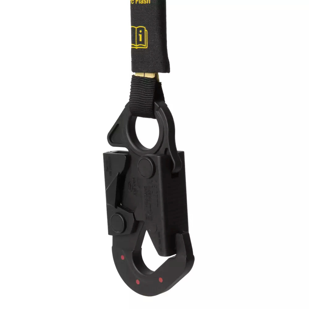 Latitude Pro Arc Flash 7′ Single Web SRL-P: Aramid Soft Loop, DE Snap Hook Safewaze