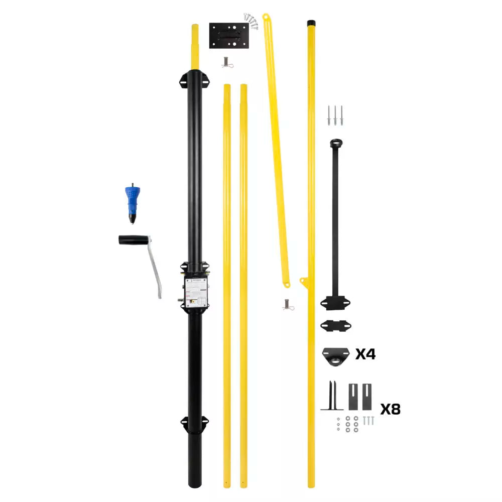Belmont Safety Hatch System with Front Mount Brackets 023-12158 Safewaze 20'-27'