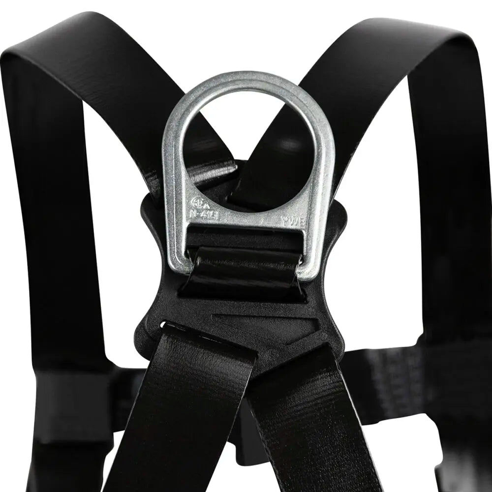 PRO-Shield Full Body Harness: 1D, DE MB Chest, TB Legs Safewaze
