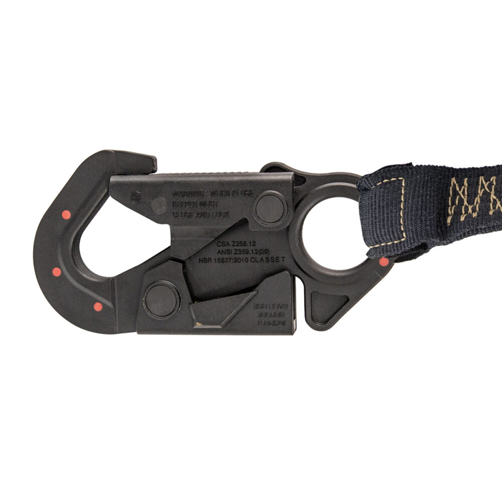 Arc Flash 6′ Internal Energy Absorbing Lanyard: Aramid, Soft Loop, Dielectric Snap Hook Safewaze