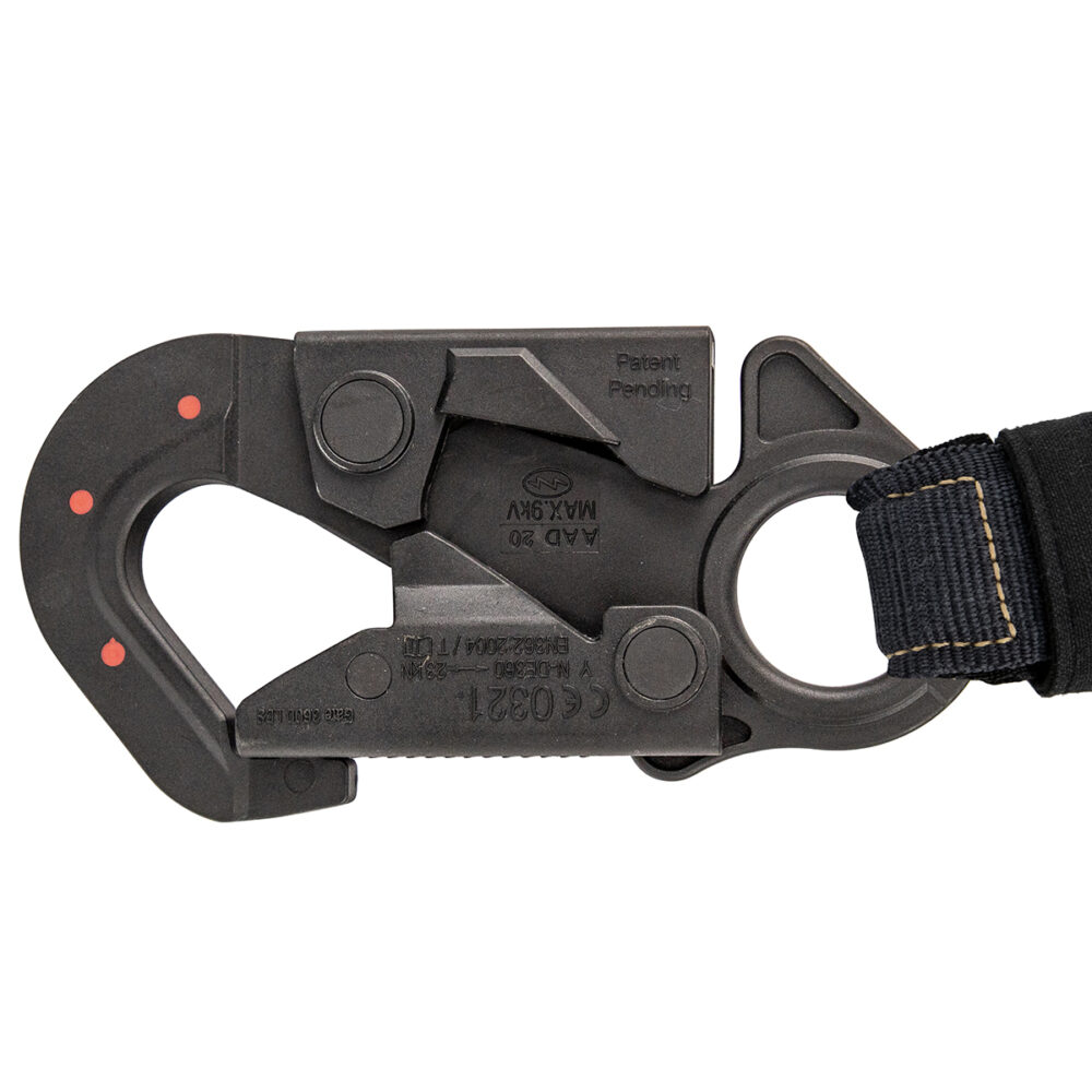 Arc Flash 6′ Internal Energy Absorbing Lanyard: Aramid, Dielectric Snap Hook Safewaze