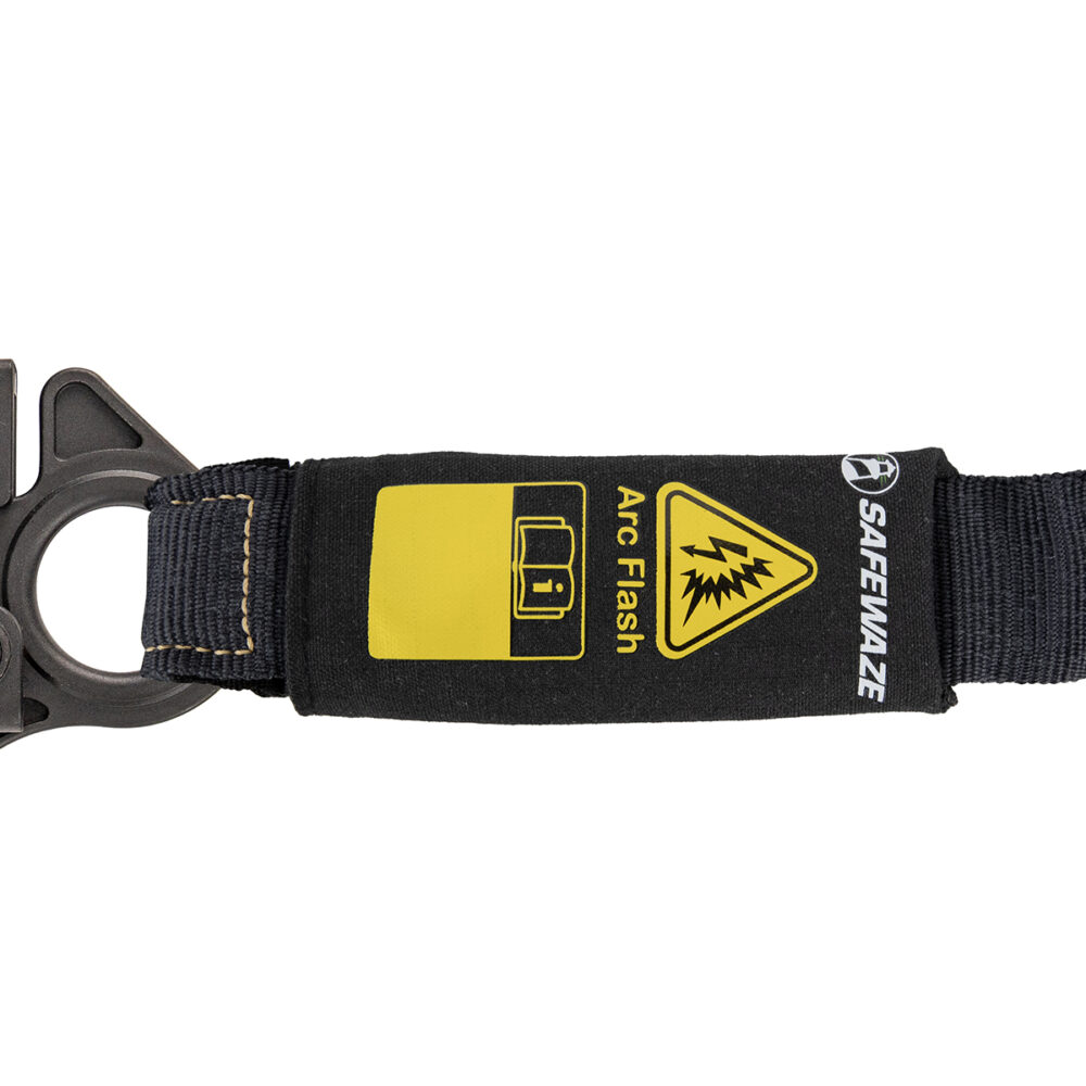 Arc Flash 6′ Internal Energy Absorbing Lanyard: Aramid, Dielectric Snap Hook Safewaze