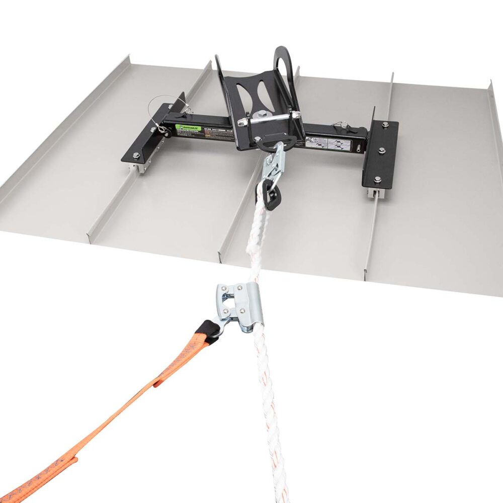 Standing Seam SRL Swivel Roofing Anchor Safewaze