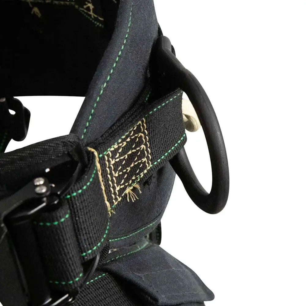 Arc Flash Wind & Tower Harness: 5D, Removable Seat, QC Legs Safewaze