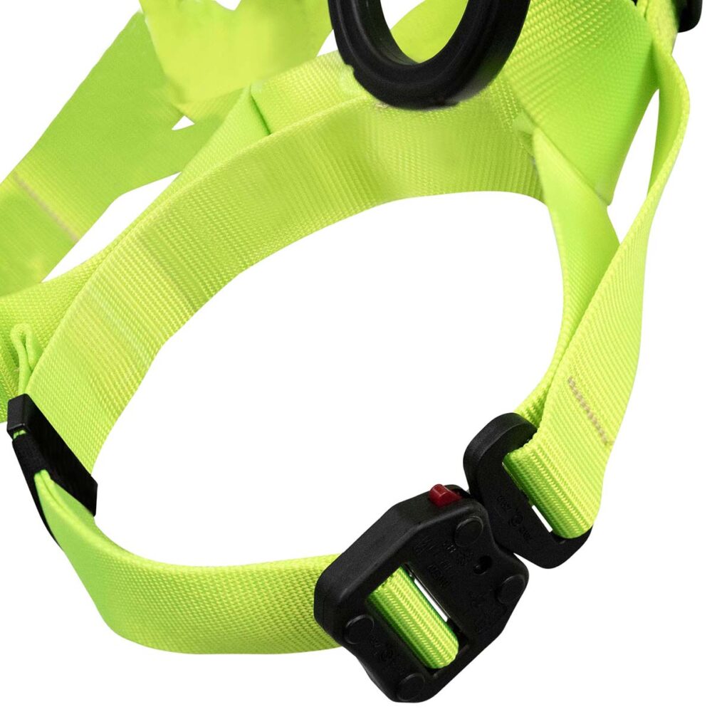 Arc Flash Full Body Harness: DE 3D, DE MB Torso, DE QC Chest/Legs Safewaze