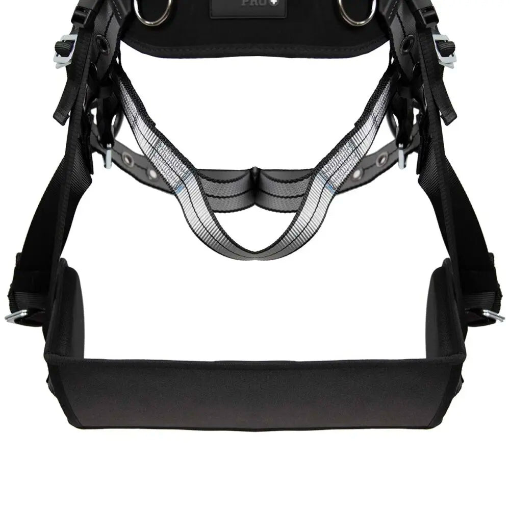 PRO+ Slate Tower Construction Harness: Alu 3D, Alu QC Chest, Alu FD, TB Legs, Tower Seat Safewaze