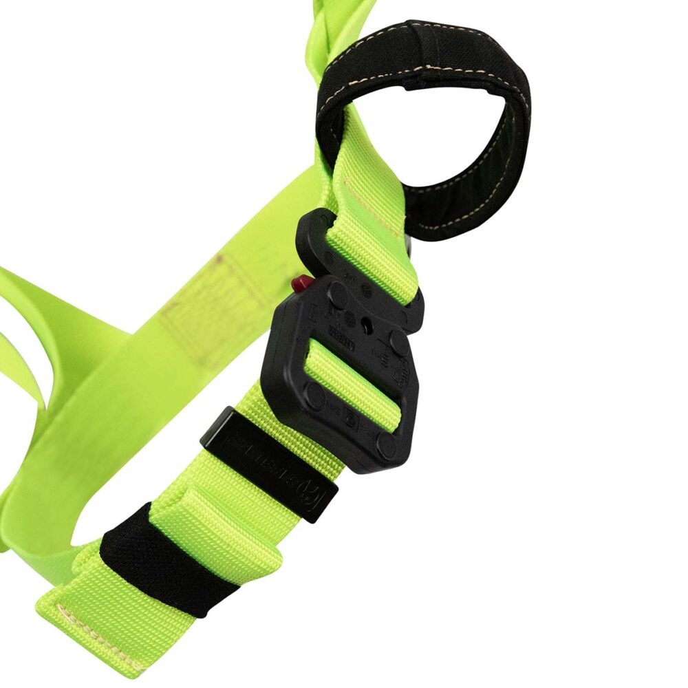 Arc Flash Full Body Retrieval Harness: SL 3D, SL Shoulder D’s, DE QC Chest, DE FD, DE QC Legs Safewaze