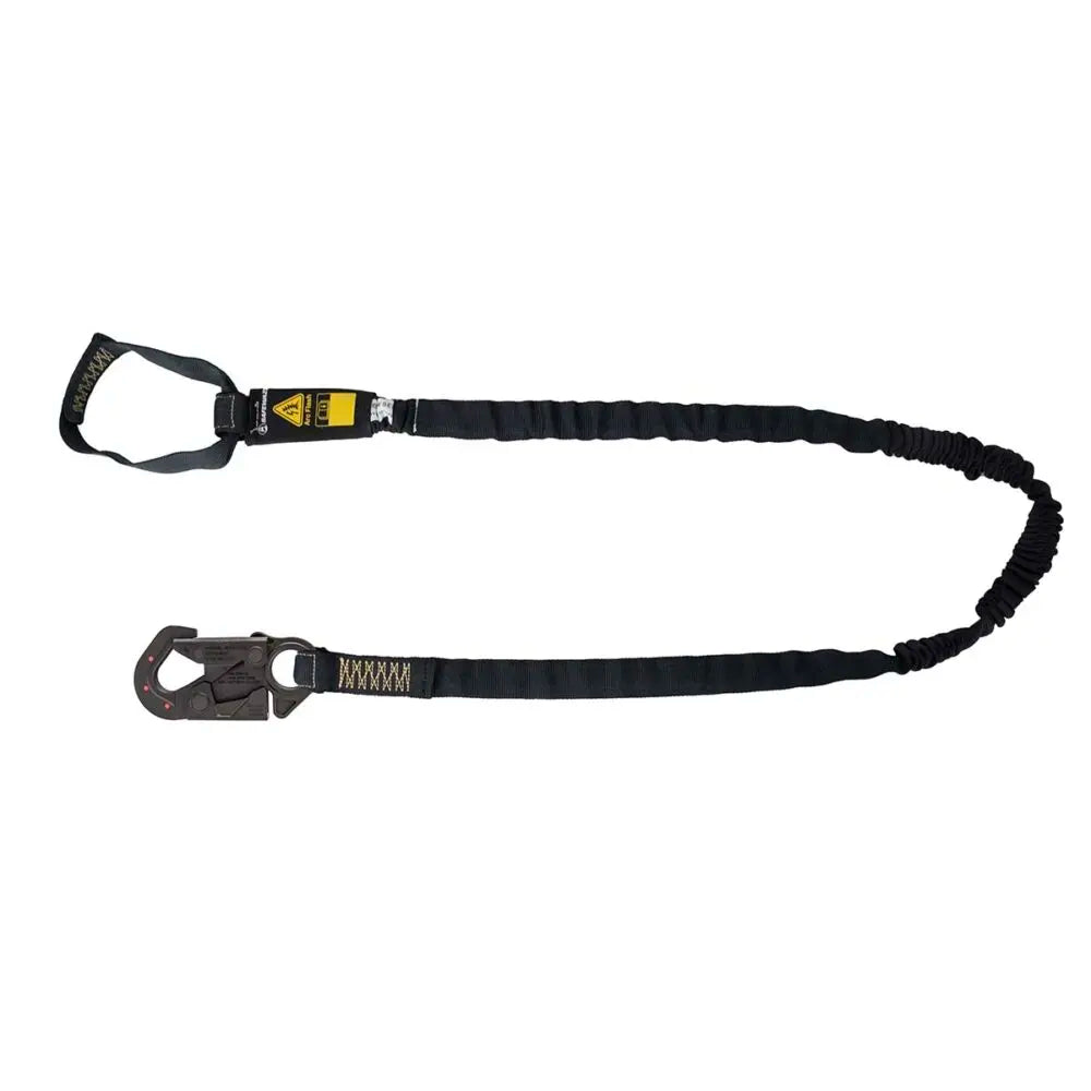 Arc Flash 6′ Internal Energy Absorbing Lanyard: Aramid, Soft Loop, Dielectric Snap Hook Safewaze