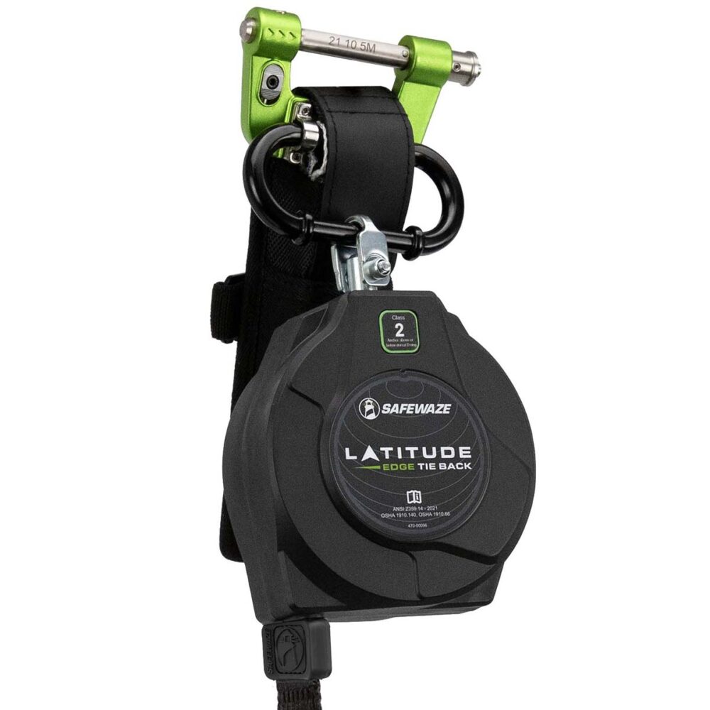 Latitude Edge Tie-Back 8′ Single Web SRL-P: 20″ Tie-Back Safewaze