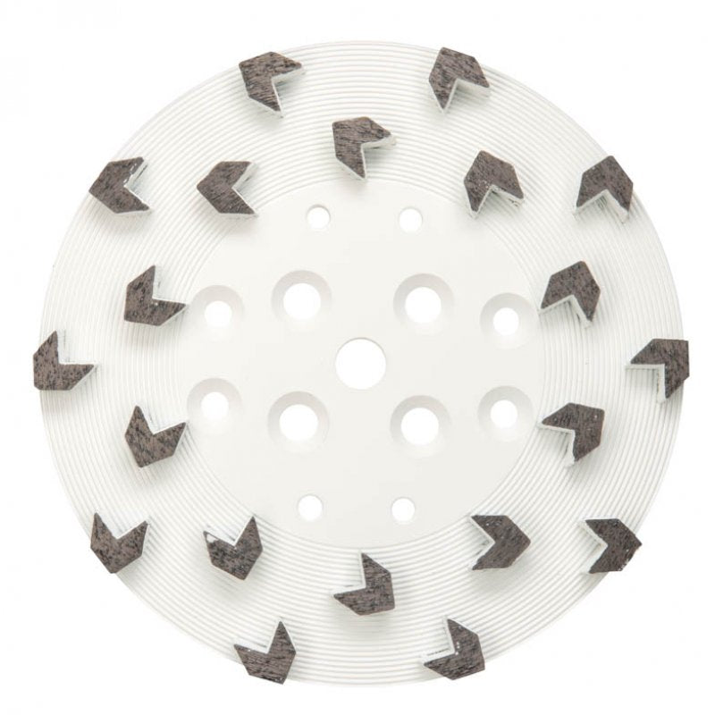 10” Grinding Plates - Arrow Segments Syntec Diamond Tools