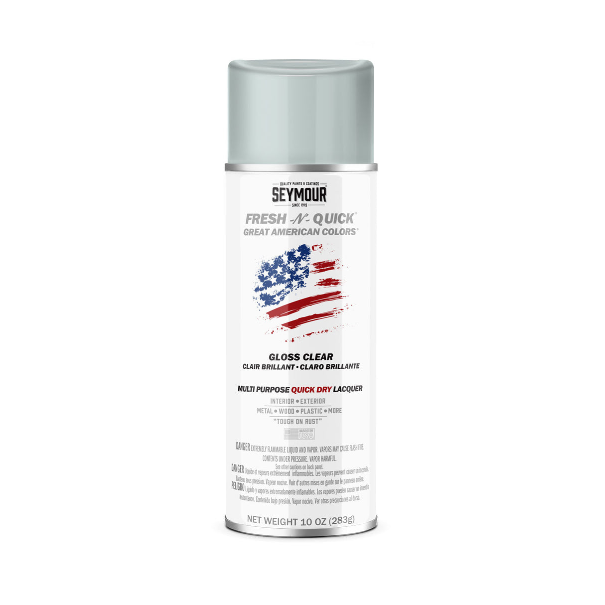Fresh-N-Quick Multi-Purpose Spray Enamel - Case of 6 11-31 Seymour GLOSS CLEAR
