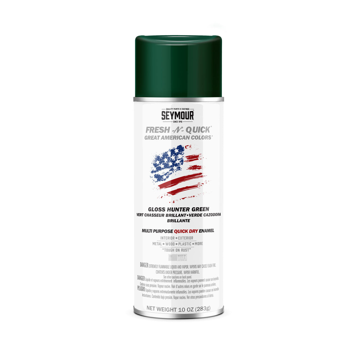 Fresh-N-Quick Multi-Purpose Spray Enamel - Case of 6 11-8 Seymour HUNTER GREEN