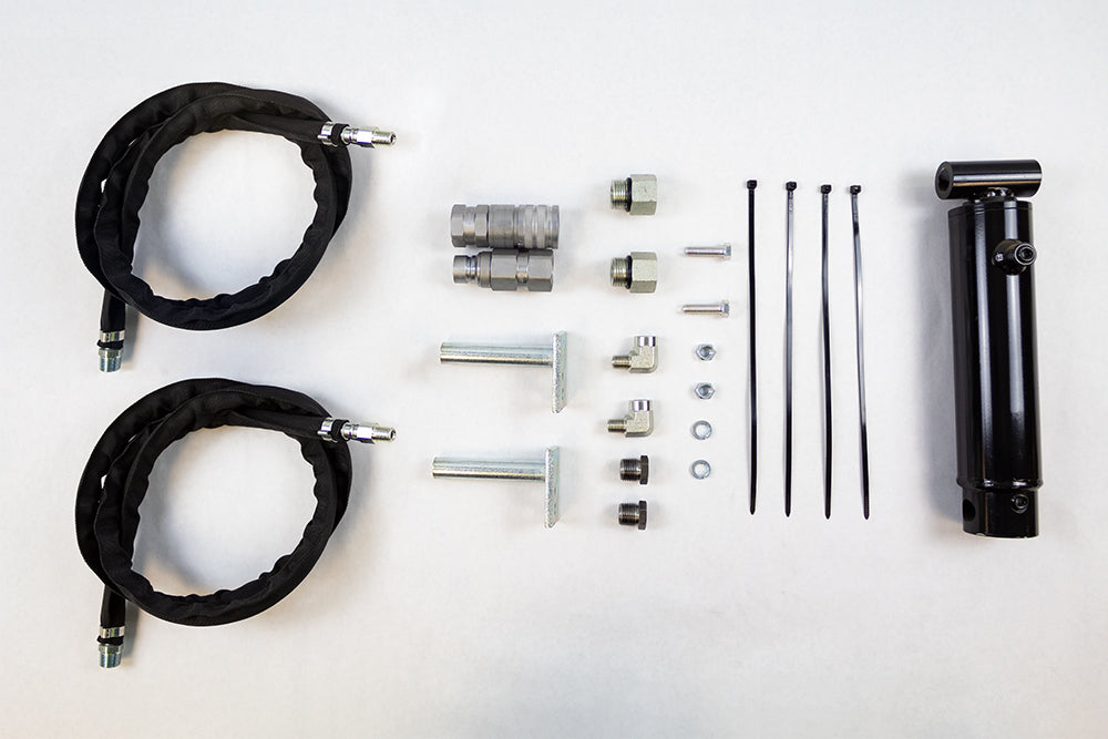 Mini Blade Skid Steer Attachment 123185 Blue Diamond Attachments Hydraulic Angle Kit - NO BLADE