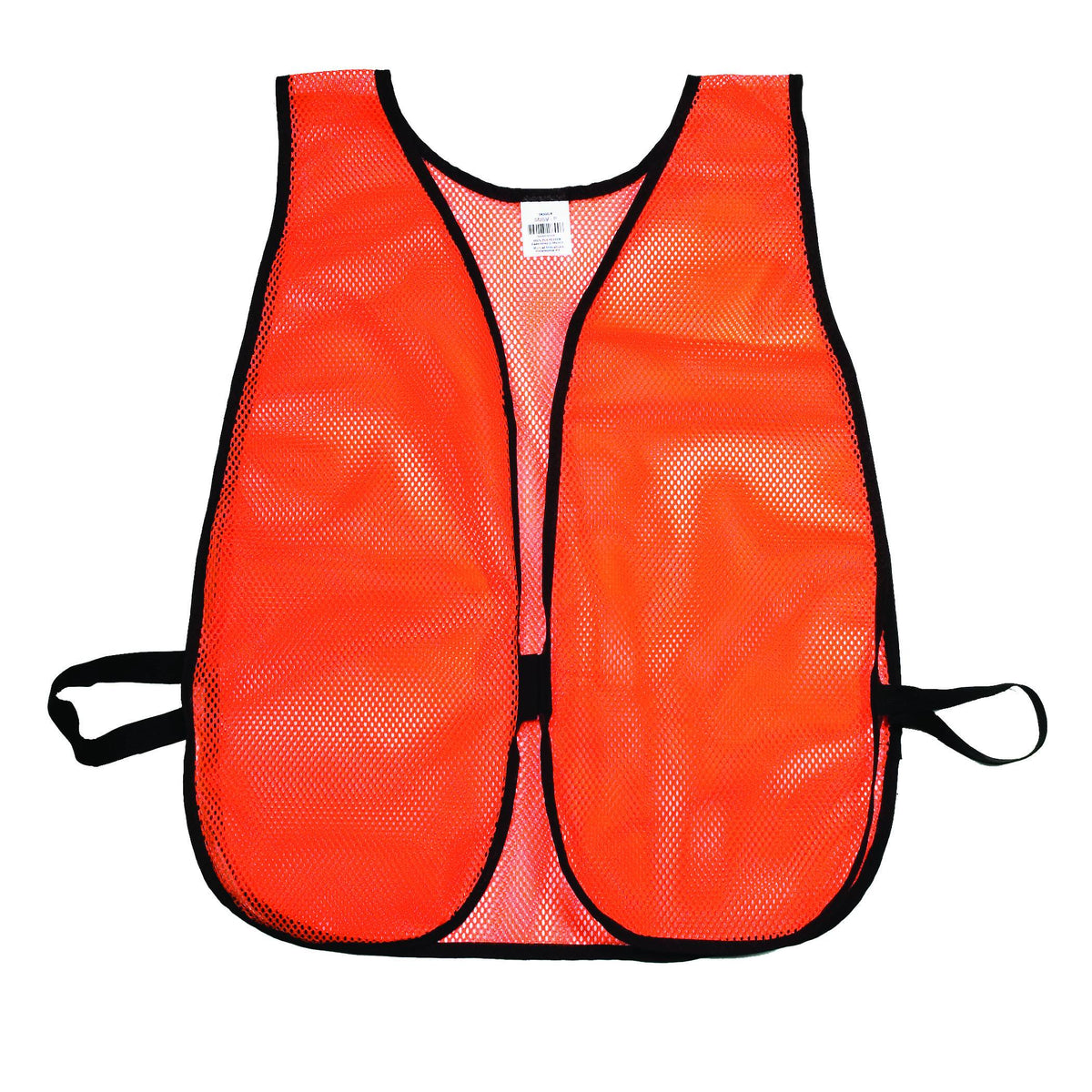 Soft Mesh Safety Vest - Plain (12 Count) 16300-1-0 Mutual Industries Orange